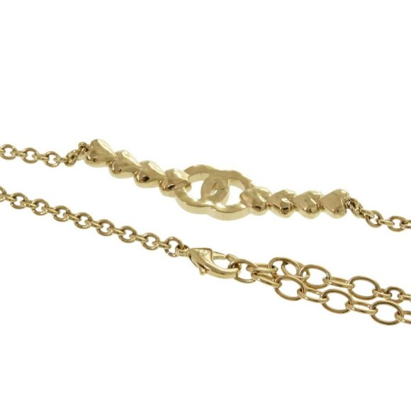 CHANEL Gold Logo Necklace - Picture 6 of 6